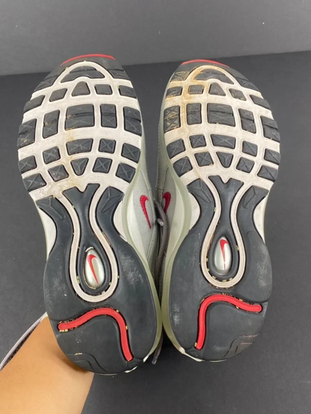 Nike Air Max 97 OG QS Silver Bullet Sneakers Size 7.5